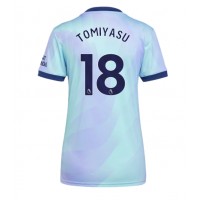 Fotbalové Dres Arsenal Takehiro Tomiyasu #18 Dámské Alternativní 2024-25 Krátký Rukáv